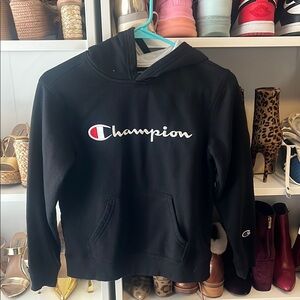 Youth Champion Black Hoodie